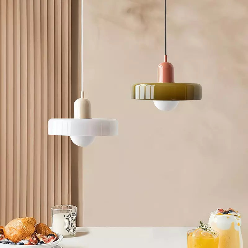 NORDICGLASS TAKHENGENDE LAMPE - ELEGANT SKANDINAVISK BELYSNING FOR ALLE ROM | Luvikno