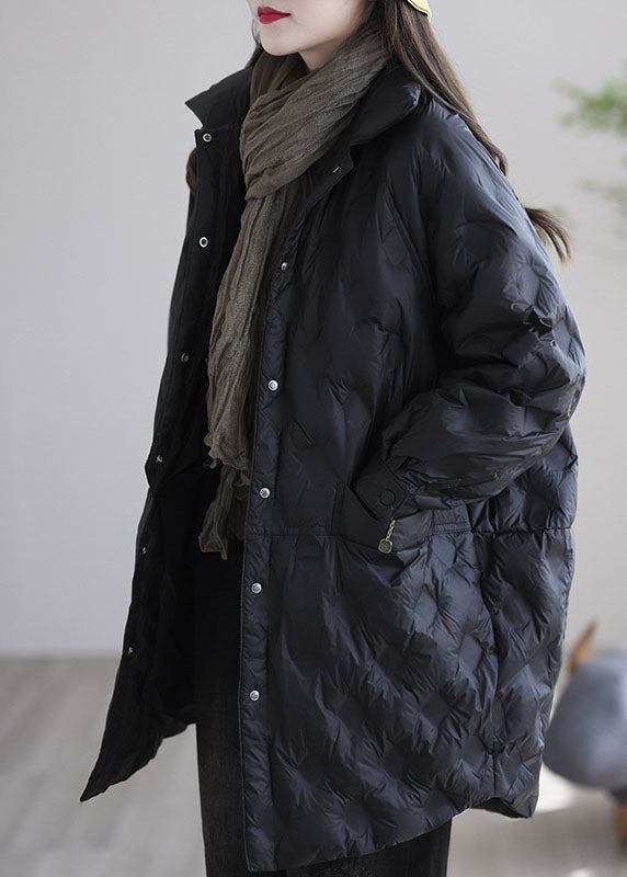 Luvik | Beige Nappet Hot Fritid Vinter And Dunjakker