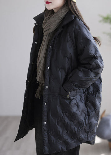 Luvik | Beige Nappet Hot Fritid Vinter And Dunjakker