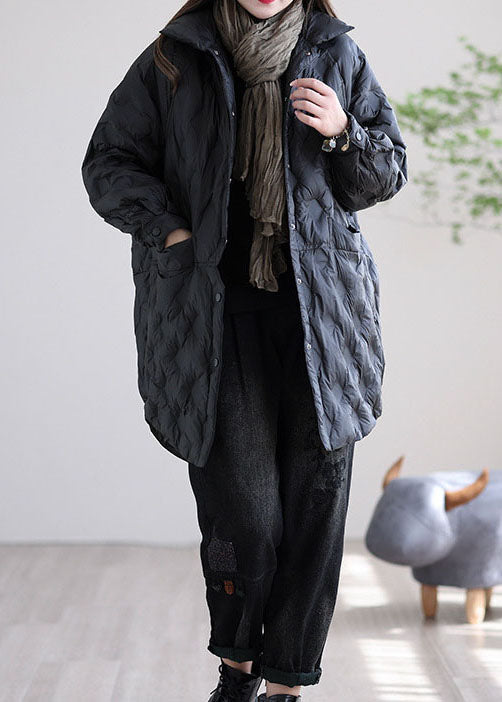 Luvik | Beige Nappet Hot Fritid Vinter And Dunjakker