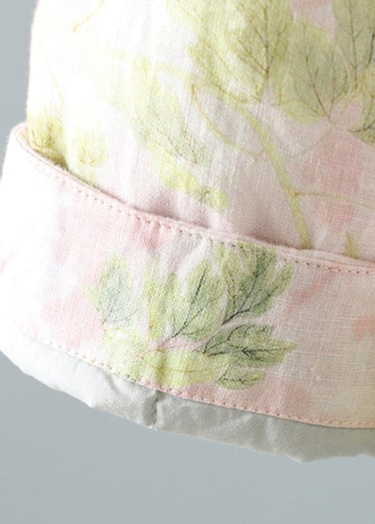 Luvik | Ruusu Korkea kaulus Patches Printattu Ohut puuvilla Idän takit vuorattu talvella