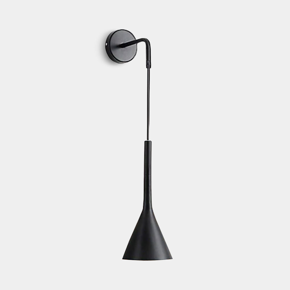 Skandinavisk bedside pendel vegglampe – Justerbar ledning | Luvikno