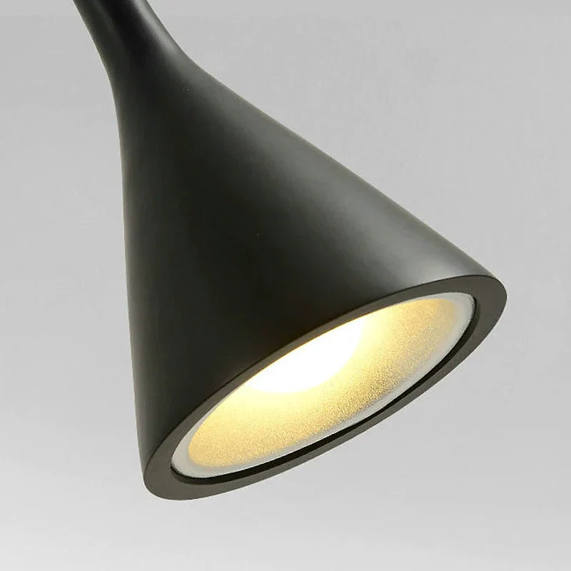 Skandinavisk bedside pendel vegglampe – Justerbar ledning | Luvikno