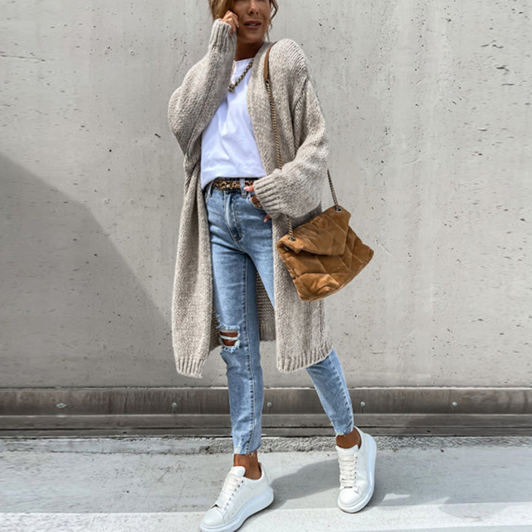 Luvik | Trendy Pitkä Cardigan naisille