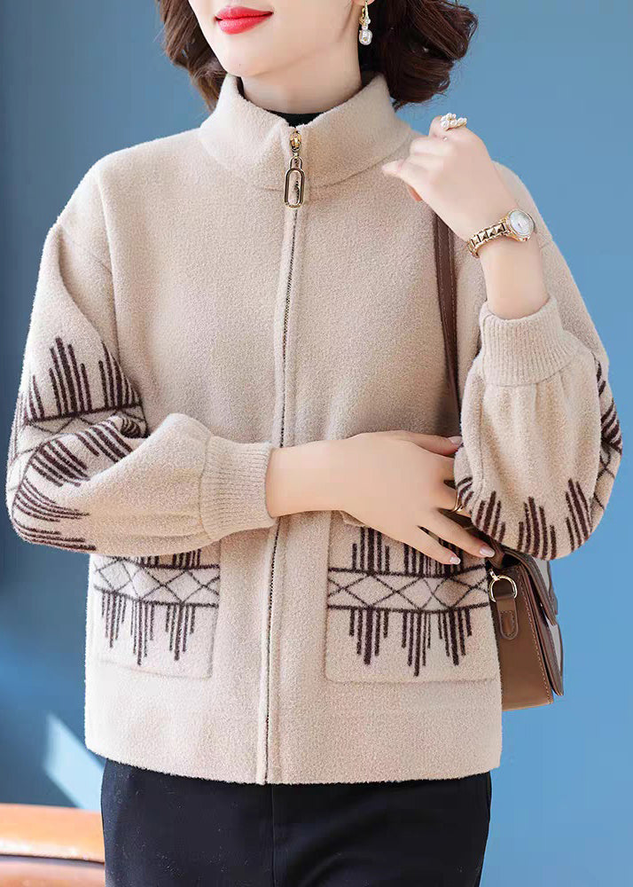 Luvik | Villakangastakkeet vetoketjulla