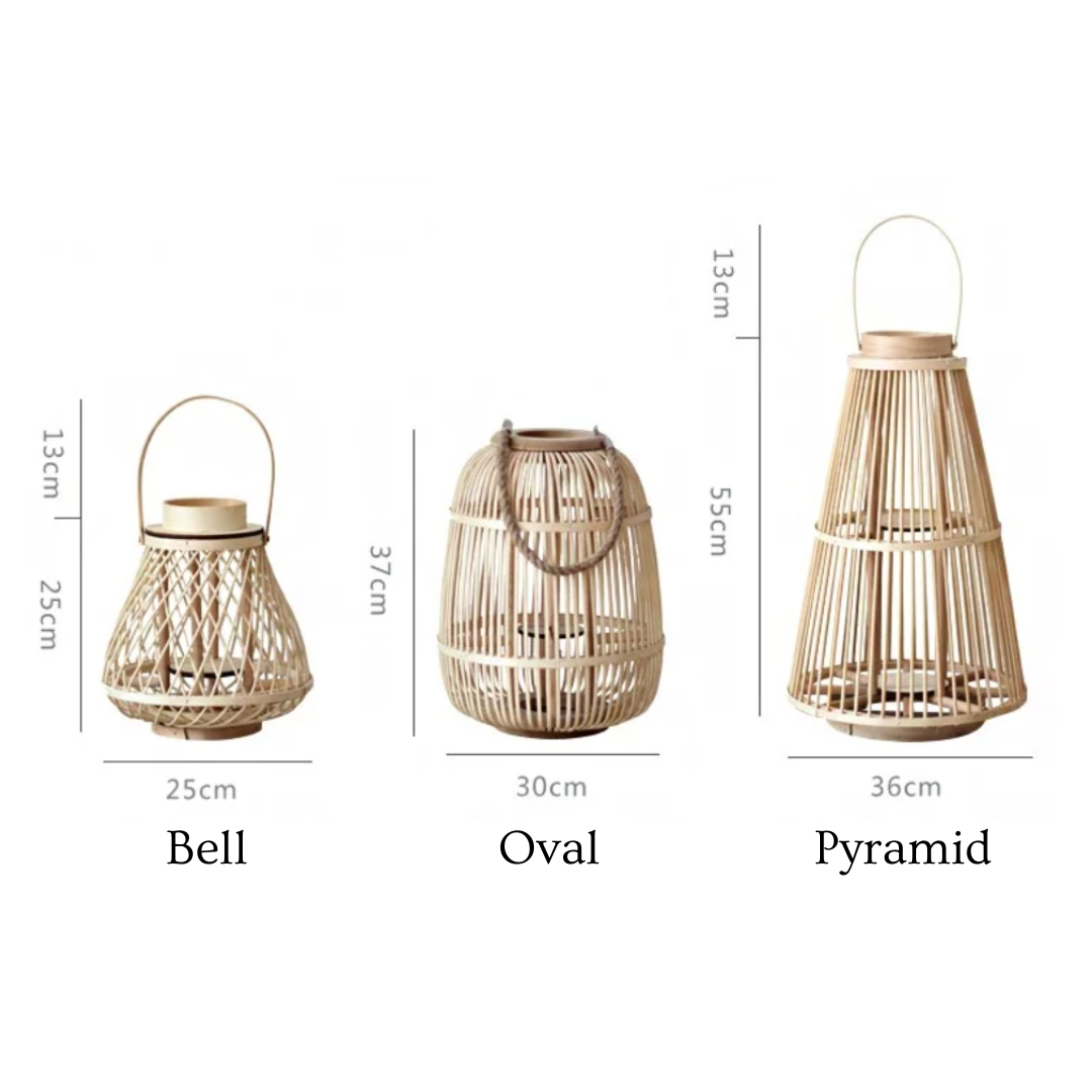 Rattan Lanterns Luvikno