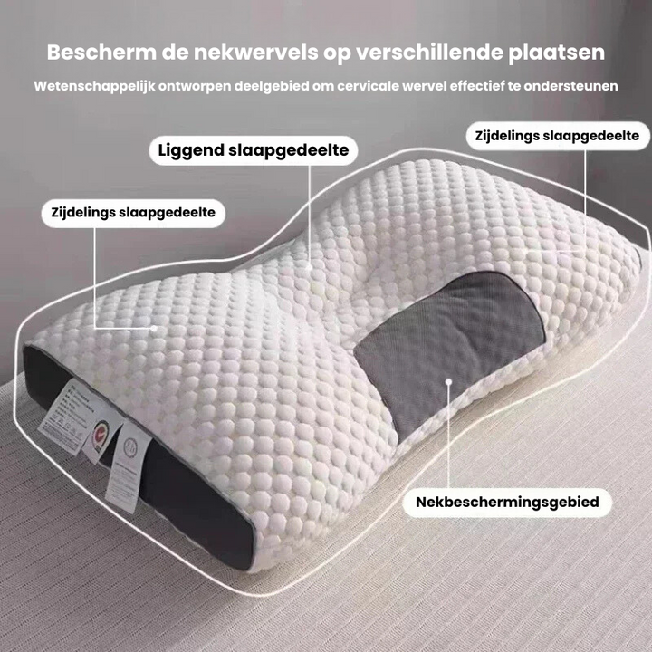 Cervical pute ortopedisk kontur nakke støtte Luvikno