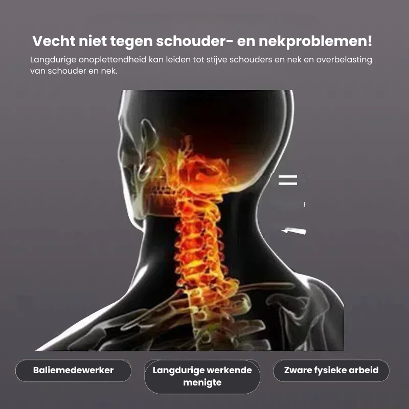 Cervical pute ortopedisk kontur nakke støtte Luvikno