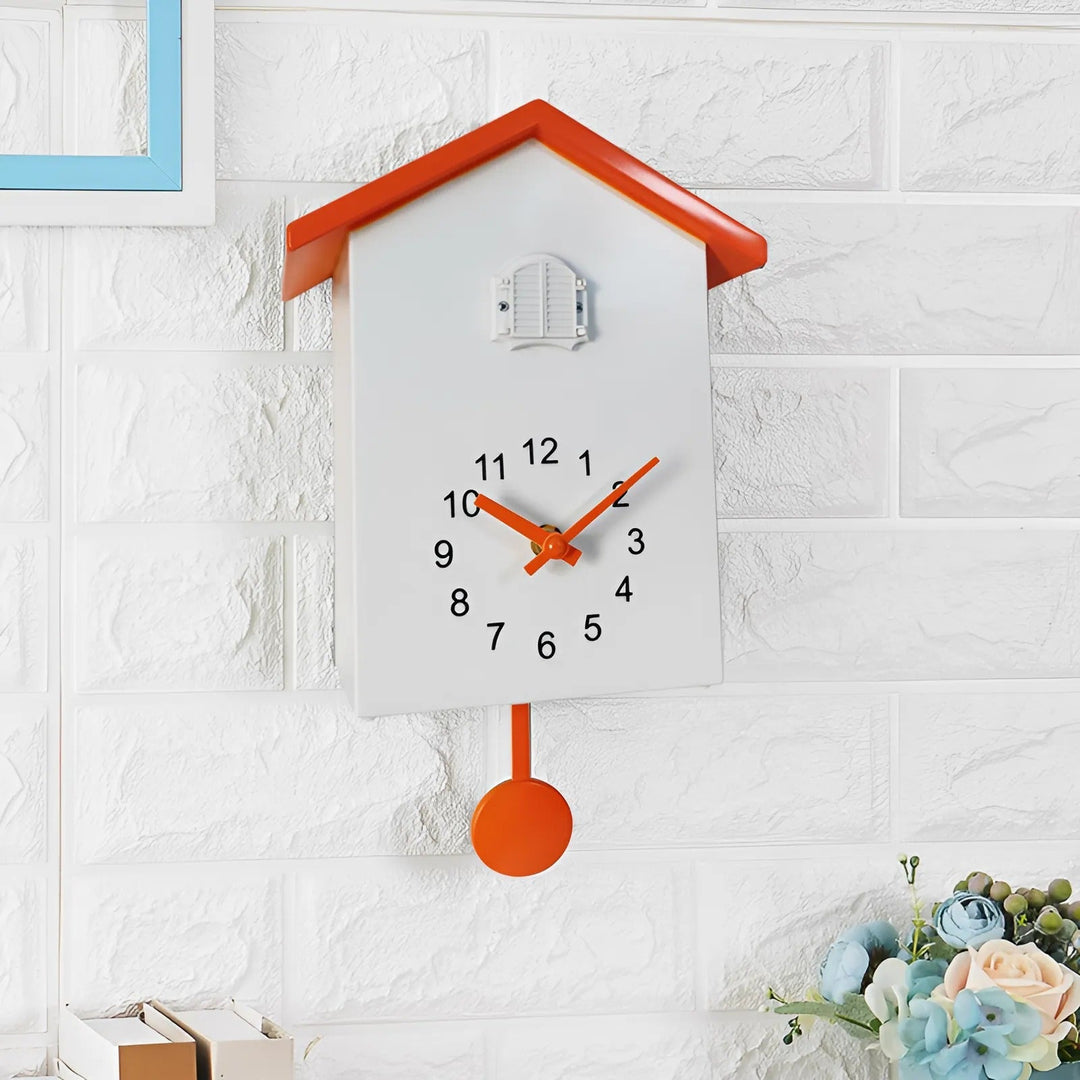 Moderne Kukkur Kvarts Veggklokke med Minimalistisk Design | Luvikno