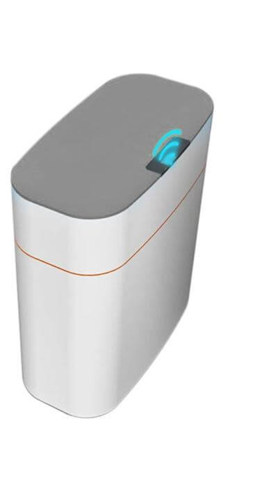 Luvikno | Cleanova Sensor Søppelbøtte | Automatisk & Still | Hygienisk & Vanntett | 13L | Infrarød Teknologi