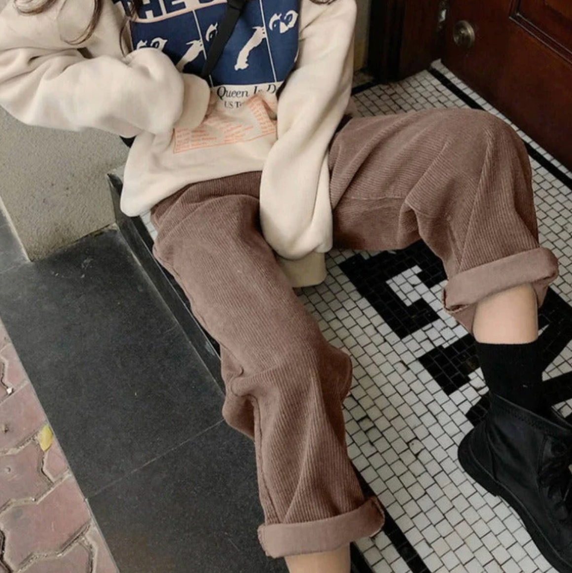 Luvik | Rento corduroypohkeet