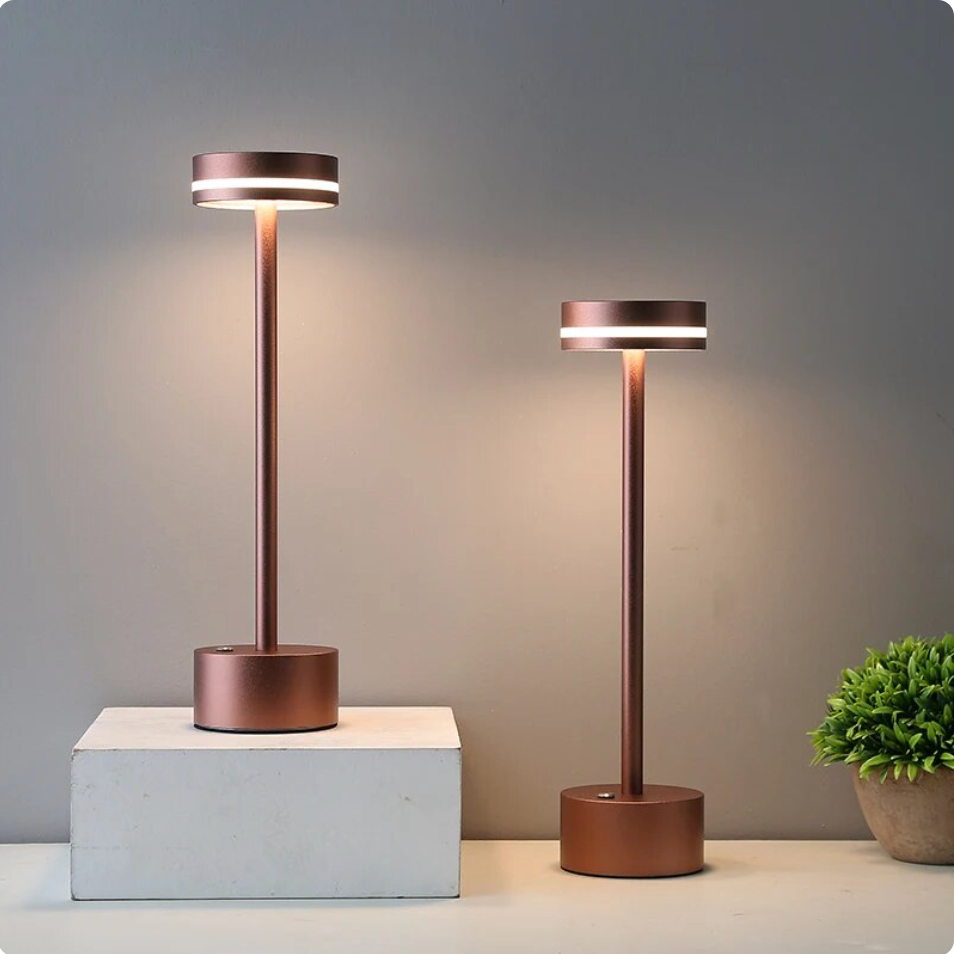 Luvikno | Solara - Oppladbar Trådløs Berørings Bordlampe