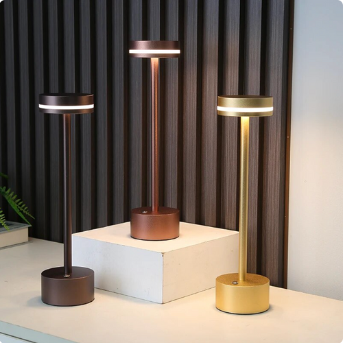 Luvikno | Solara - Oppladbar Trådløs Berørings Bordlampe