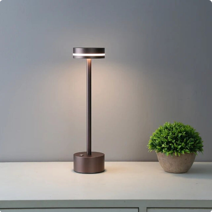 Luvikno | Solara - Oppladbar Trådløs Berørings Bordlampe