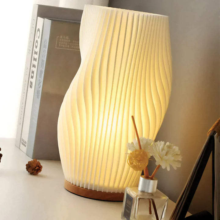Bølgete Ambient Lampe - Sofia | Luvikno