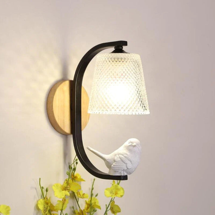 Bird Lampe Vegglampe Luvikno