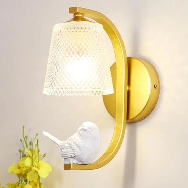 Bird Lampe Vegglampe Luvikno