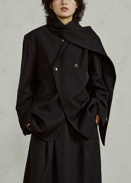 Luvik | Ompelubuttonyhdistelmät yksiväriset pitkähihaiset takit