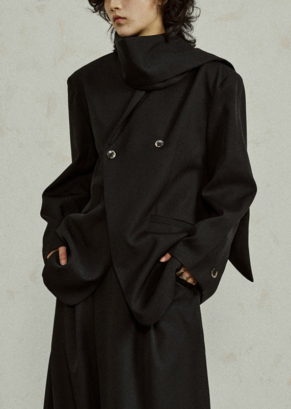 Luvik | Ompelubuttonyhdistelmät yksiväriset pitkähihaiset takit