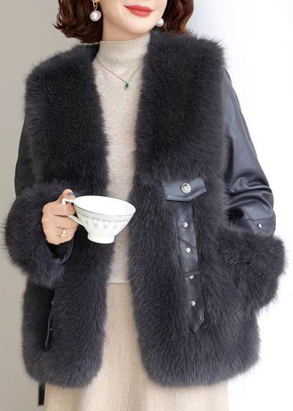 Luvik | Laukut Patchwork Vison Sametti Takit V-Pääntie Talvi