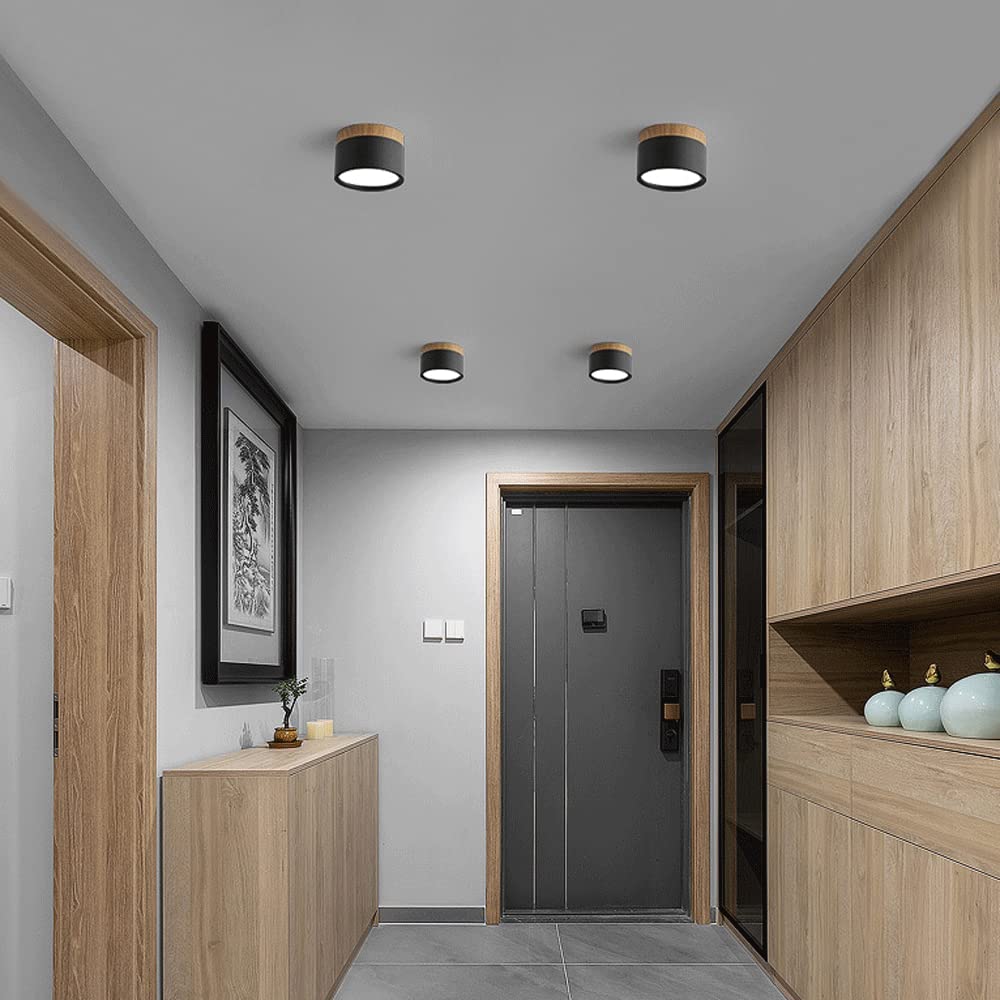 LED Taklampe Moderne Flush Mount Sylinder Luvikno