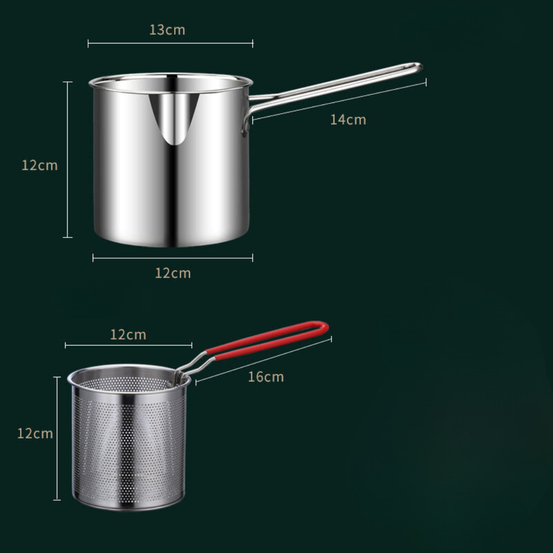 CrispMaster - Kompakt frityr for snacks Luvikno