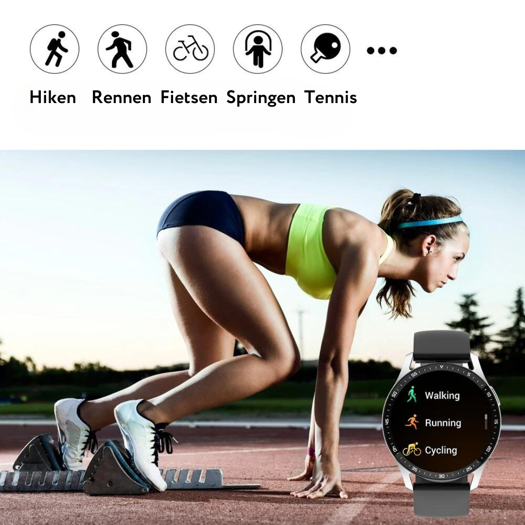 PowerPulse Elite - Stilfullt Sportur for Topp Ytelse Luvikno