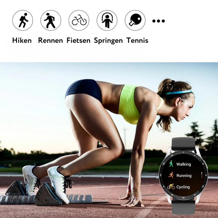 PowerPulse Elite - Stilfullt Sportur for Topp Ytelse Luvikno