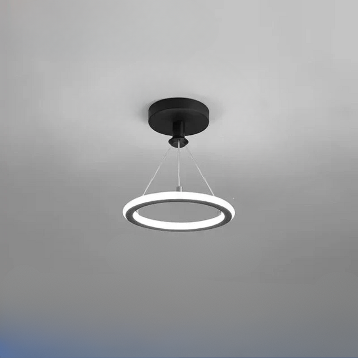 Moderne LED taklampe for gang og entréområde, minimalistisk belysning | Luvikno