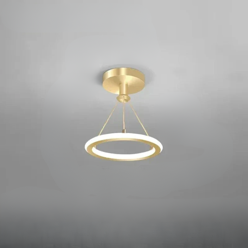 Moderne LED taklampe for gang og entréområde, minimalistisk belysning | Luvikno