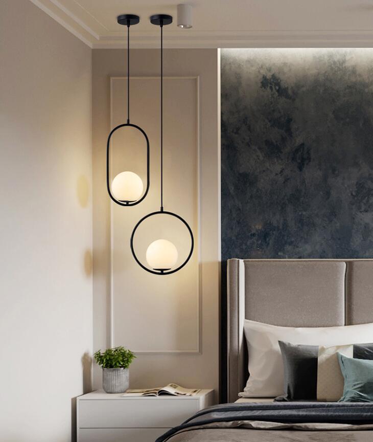 Nordic Glass Pendant Lamps | Luvikno