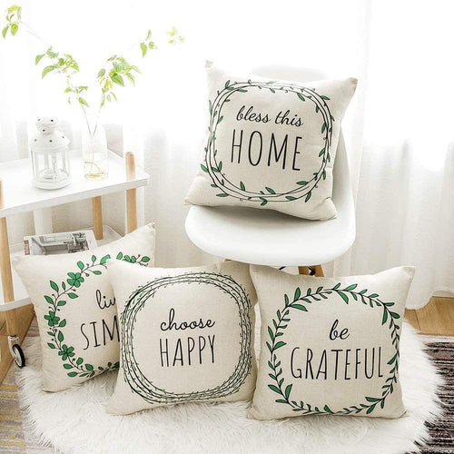 Velsignet Denne Huset Putetrekk Sett Luvikno