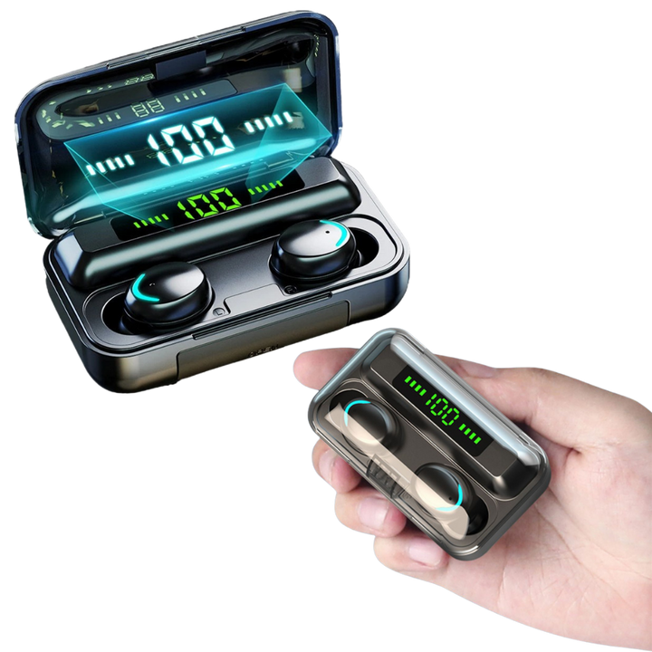Luvikno | Bluetooth ørepropper med oppladbart batterietui