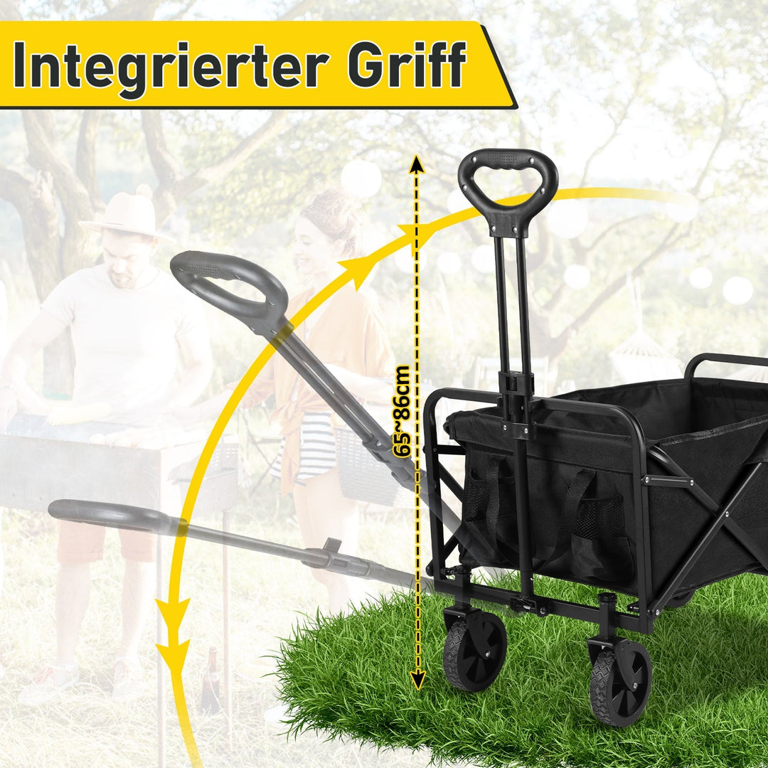 Trolley Transportvogn Sammenleggbar 60L | Luvikno