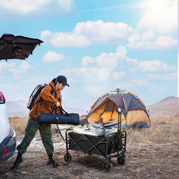 Trolley Transportvogn Sammenleggbar 60L | Luvikno