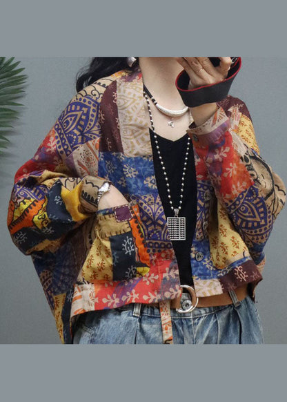 Luvik | Talvitakit itämaisella keltaisella V-aukolla