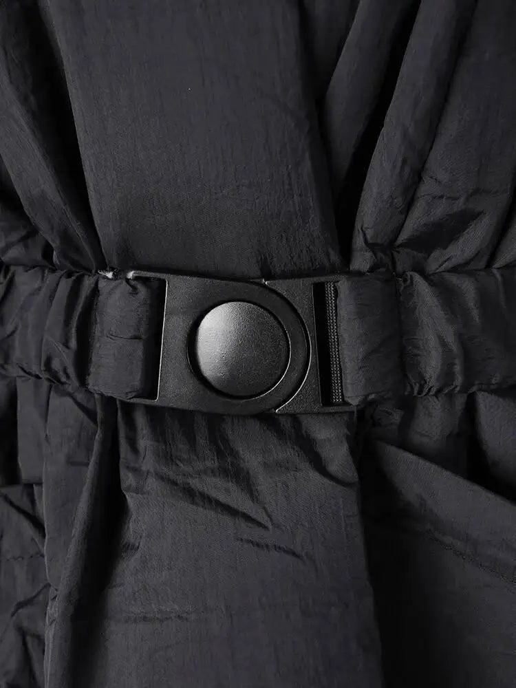 Luvik | Talvitakki puuvillasta - Tyylikäs ja lämmin takki V-aukolla ja tilavilla taskuilla