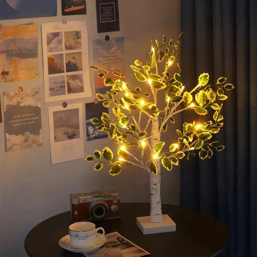 BrightTree Lampe - Lysende Tre Hjem Dekor LED Lys | Luvikno