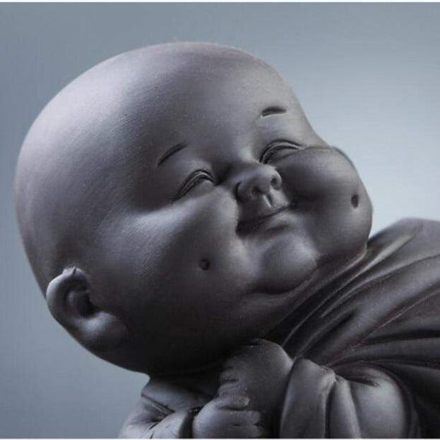 Buddha-Munk-Blompot Luvikno