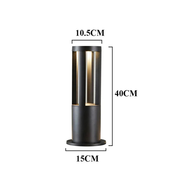 Rocklux Hage Lampe - Stilig LED Utendørslys for Hagebelysning | Luvikno