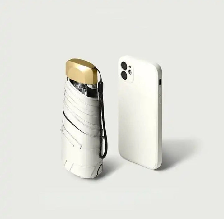 Mini Pocket Paraply UV Beskyttelse Kompakt | Luvikno