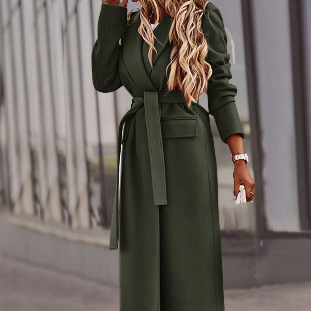 Luvik | Dam Stylish Jakke med Belte