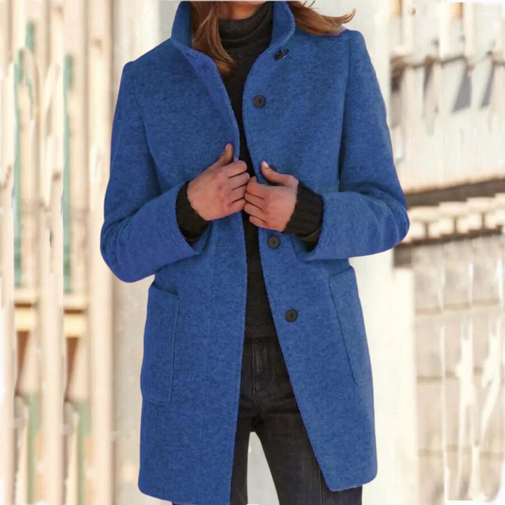 Luvik | Elegant jacket with stand collar for women