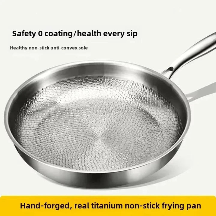TitanForge Forged Titanium Stekepanne med Non-stick Belegg | Luvikno