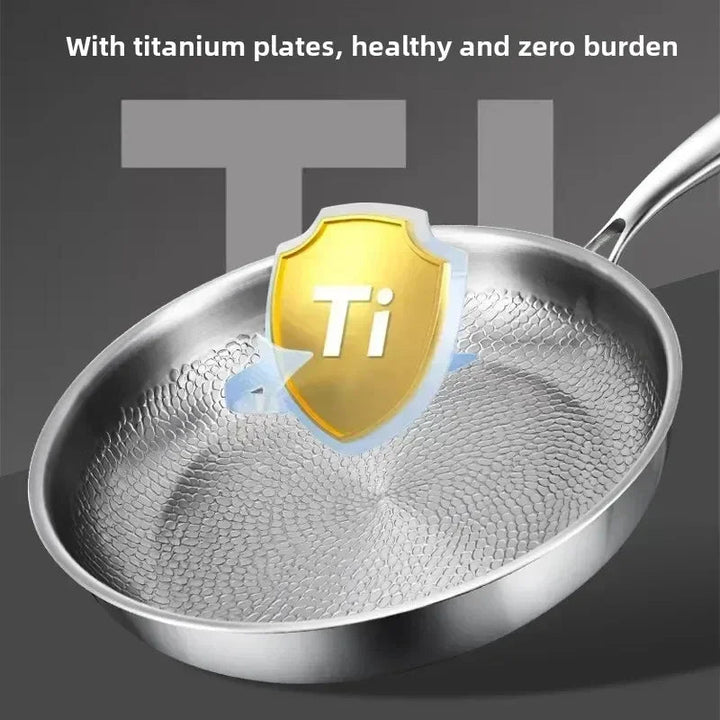 TitanForge Forged Titanium Stekepanne med Non-stick Belegg | Luvikno