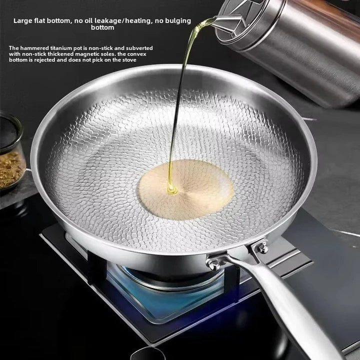 TitanForge Forged Titanium Stekepanne med Non-stick Belegg | Luvikno