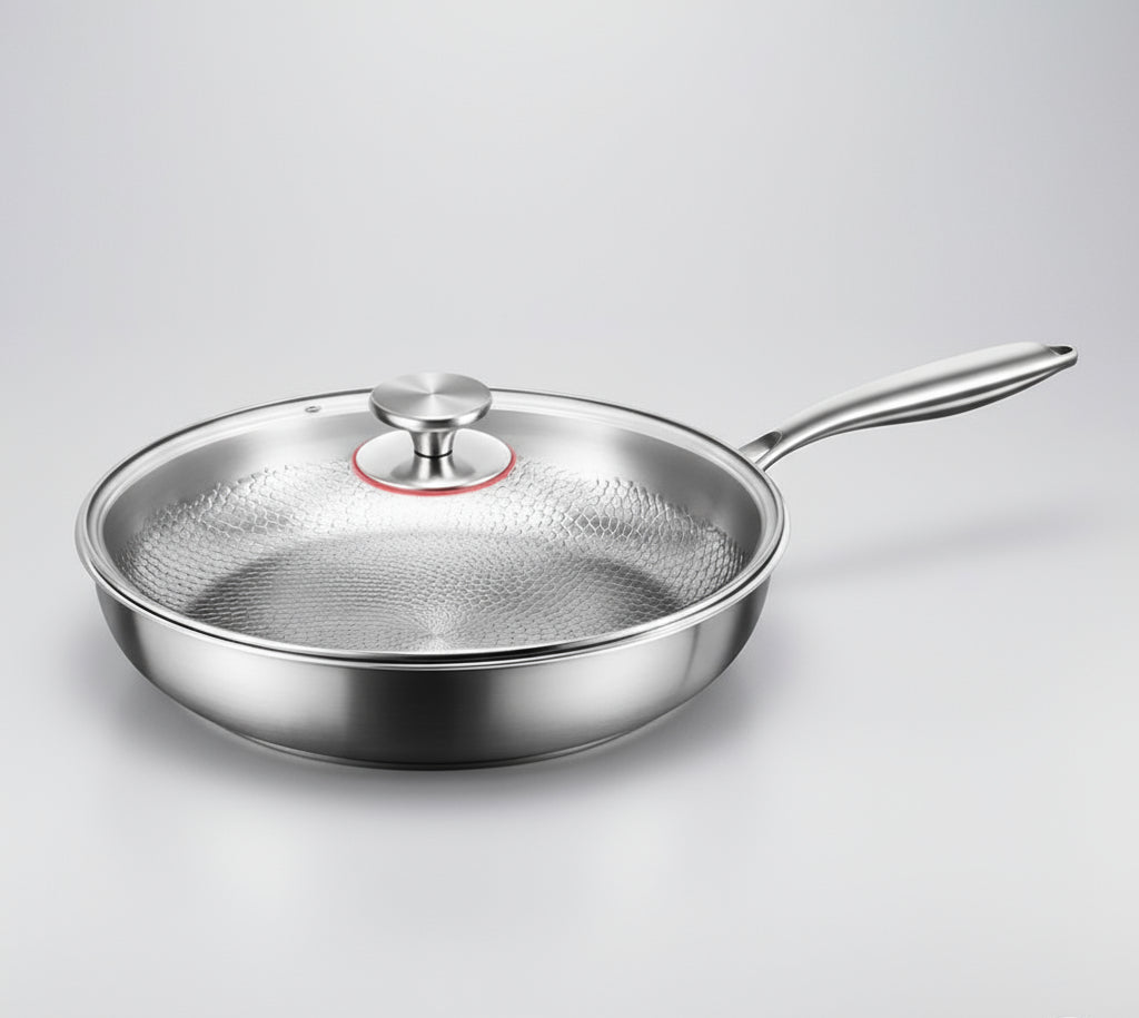 TitanForge Forged Titanium Stekepanne med Non-stick Belegg | Luvikno