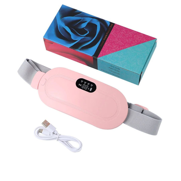 CalmFlow Varmepute for Menstruasjonskramper | Lindre Menstruasjonskramper - Beroligende Varme for Kramper - Musklene Avslapping - Stressreduksjon Luvikno