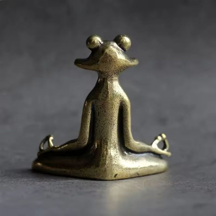 Meditasjon Frosk Figurin | Luvikno