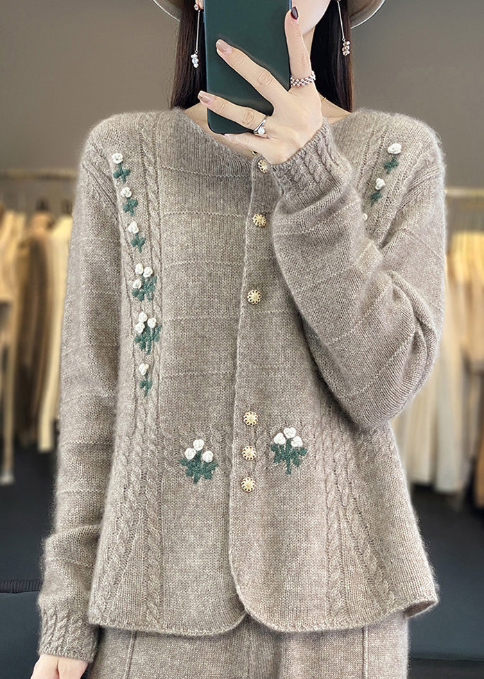 Luvik | Napin Comfort Kashmir Takit Neule O-Paita Pitkä Hihat